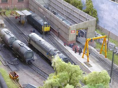 Oo gauge diesel depot track plans shop